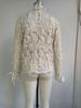 European & American Women's Casual Lace Hollow Long-Sleeve Top