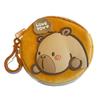 Acting Cute Capybara Plush Coin Purse Cartoon Animal Capybara Plush Change Pouch  Birthday Gift