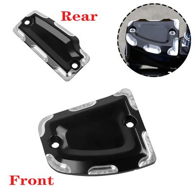 Motorcycle CNC Front Rear Brake Fluid Reservoir Cover & Engine Oil Filler Cap For Indian Scout/Scout Sixty Bobber 2015 2016-2025