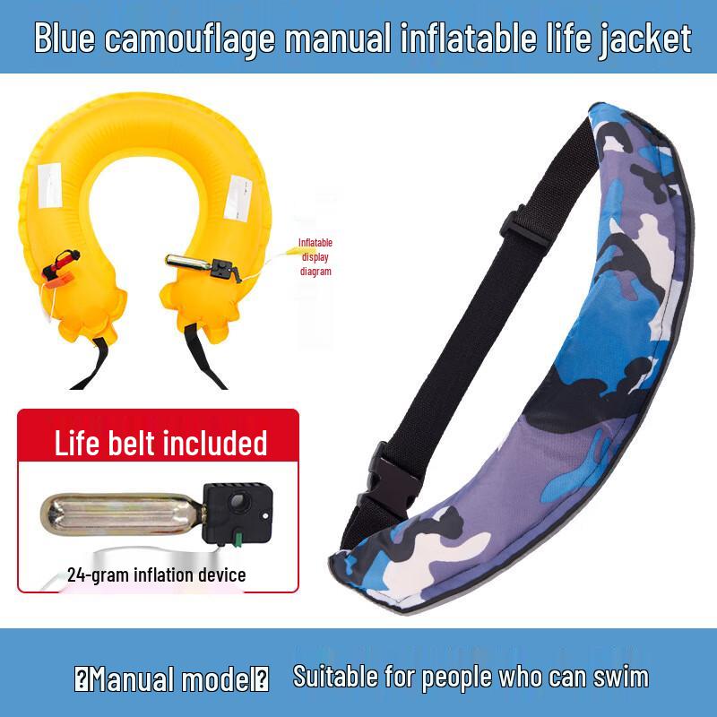 Bosente Portable Automatic Inflatable Life Belt One Size