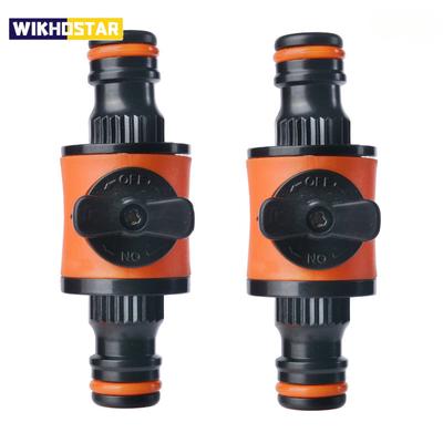 1PC Garden Hose Pipe Tap Shut Off Valve Fitting Connector Pipe Coupler Stop Water Connection Repair Joint Irrigation System Adap