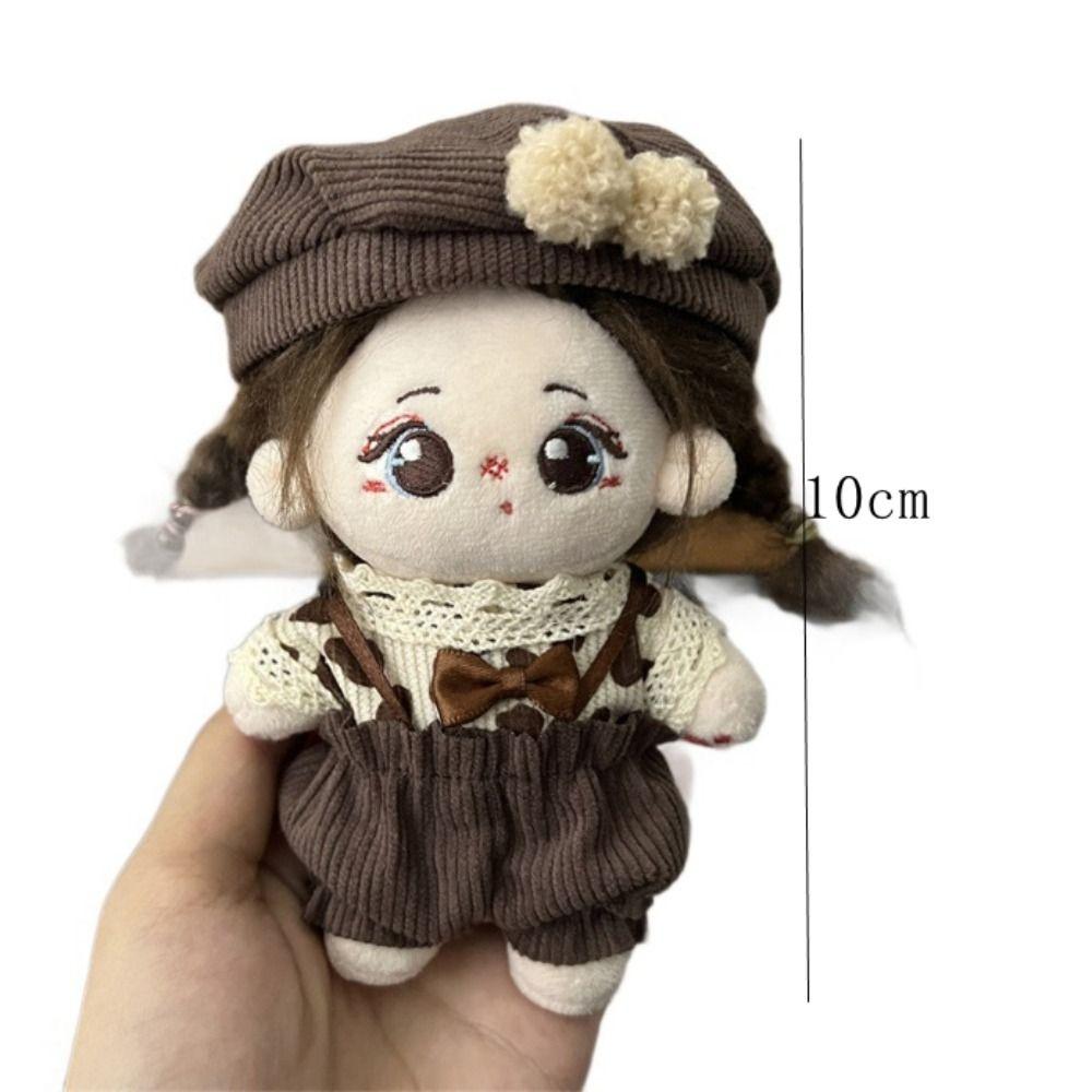 Outfit 10cm Cotton Doll's Clothes Cotton Doll Lolita Outfit Dress  Cotton Doll Accessories
