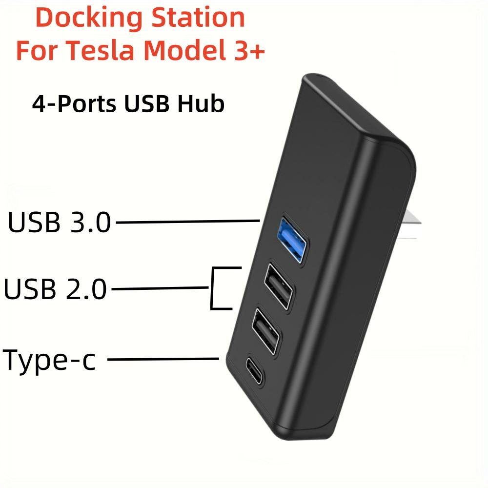 Type C USB 1.1 Hub 1 Ports High Speed Splitter for Tesla Model 1 Y after 1111 Car Phone Laptop PC Extend Adapter Converter