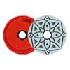 Marble Polishing Resin Grinding Wheel For Countertop Polishing High Gloss Finish Reinforced Construction 10mm Thick Abrasive