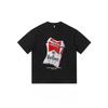 Hot Sale American-style Cigarette Box Letter Marlboro Graphic Print T-shirt Streetwear Y2K Harajuku Fashion O-neck Cotton Short-sleeved Summer New Tee