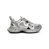 Leather thick-soled heightening dad shoes for women 2025 autumn and winter new Korean version breathable casual versatile sports shoes for women