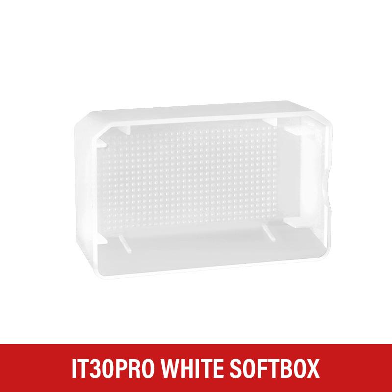 Soonpho För Godox IM30 IM20 IM22 iA32 it30pro Blixt Endast Kompatibel med Vit Blå Gul Diffusor Softbox Fodral Diffusor