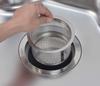 Gaona Deep Drain Strainer, 13.5 cm, All Stainless Steel, Sink GA-PB067