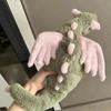 55cm  Geschenk Matcha Drache Und Lila Drache Schlüsselanhänger Plüschtier Niedlicher Und Beruhigender Begleiter Plüschtier Feiertagsgeschenke S Ss