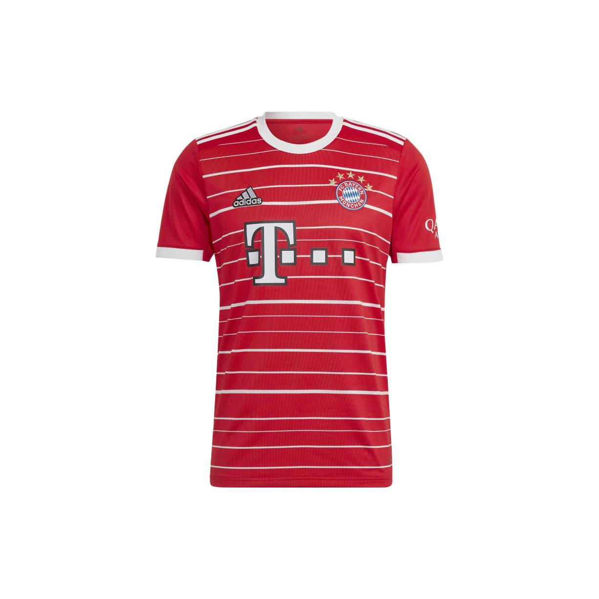Adidas Bayern Munich Black Soccer Jersey Men s Red H39900 S