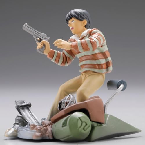 Kaiyodo miniQ AKIRA PART.1 "Kaneda" (Rereleased in 2025) Pre-painted Complete Figures, Box of 6, MQN039B