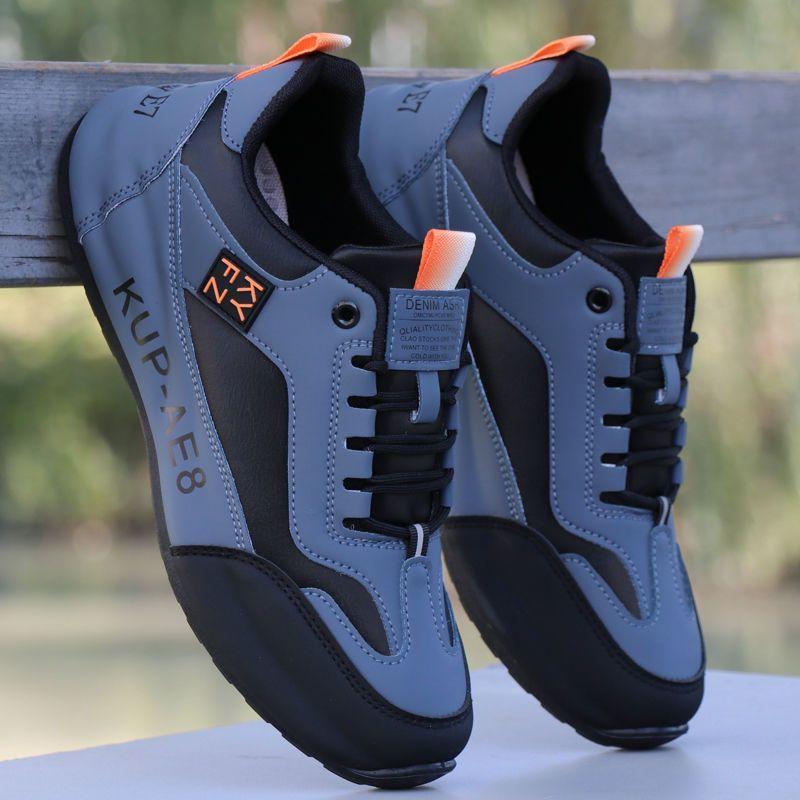 

Кроссовки для мужчин, дышащая нескользящая спортивная обувь, студенческая мужская повседневная обувь на платформе, удобная обувь для ходьбы на открытом воздухе, беговые кроссовки 43