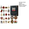 Tommy 80th Anniversary Advent Calendar 24-Day Countdown Box Multifunctional Holiday Decoration for Excitement Daily Entertainment