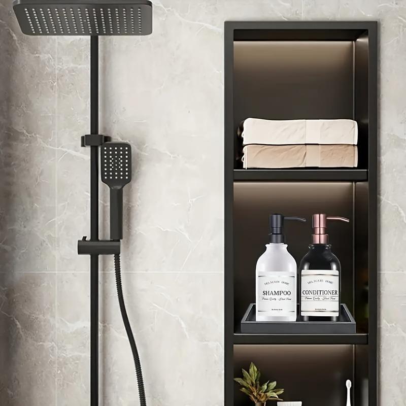 Elegant Silicone Dresser for Toiletries, Perfume and Jewelry Display with Artistic Patterns, Bathroom Decor and Accessories