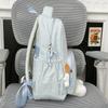 Schultasche Mode Neu Japanische Grundschüler Mittelschüler Rucksack Cartoon Bär Stickerei Große Kapazität Leichtgewicht