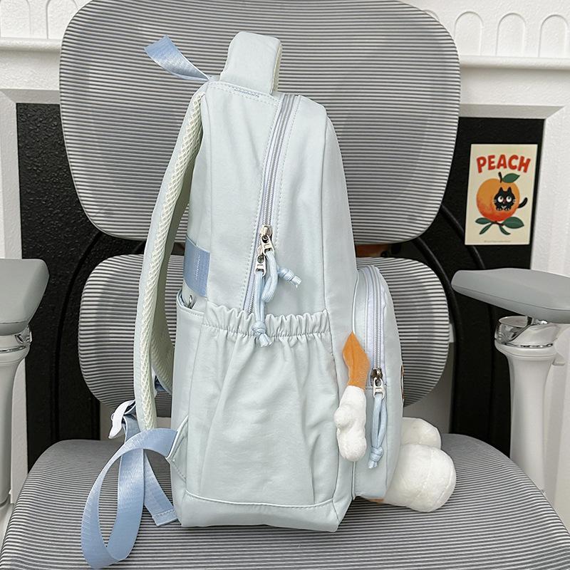 Schultasche Mode Neu Japanische Grundschüler Mittelschüler Rucksack Cartoon Bär Stickerei Große Kapazität Leichtgewicht