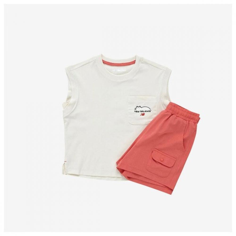 

New Balance Kids Summer Playtime Preschool Pocket Point Nashi Set (25)Pink/100