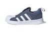 Originals SUPERSTAR 360 Comfortable Slip Resistant Low Top Kids' Skateboarding Shoes Blue Gray White EF9171