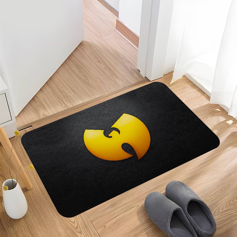 

WU-TANG-CLAN Band Floor Mat Non-Slip Laundry Room Mat Laundry Decor Balcony Child Living Room Household Carpets 50x80cm