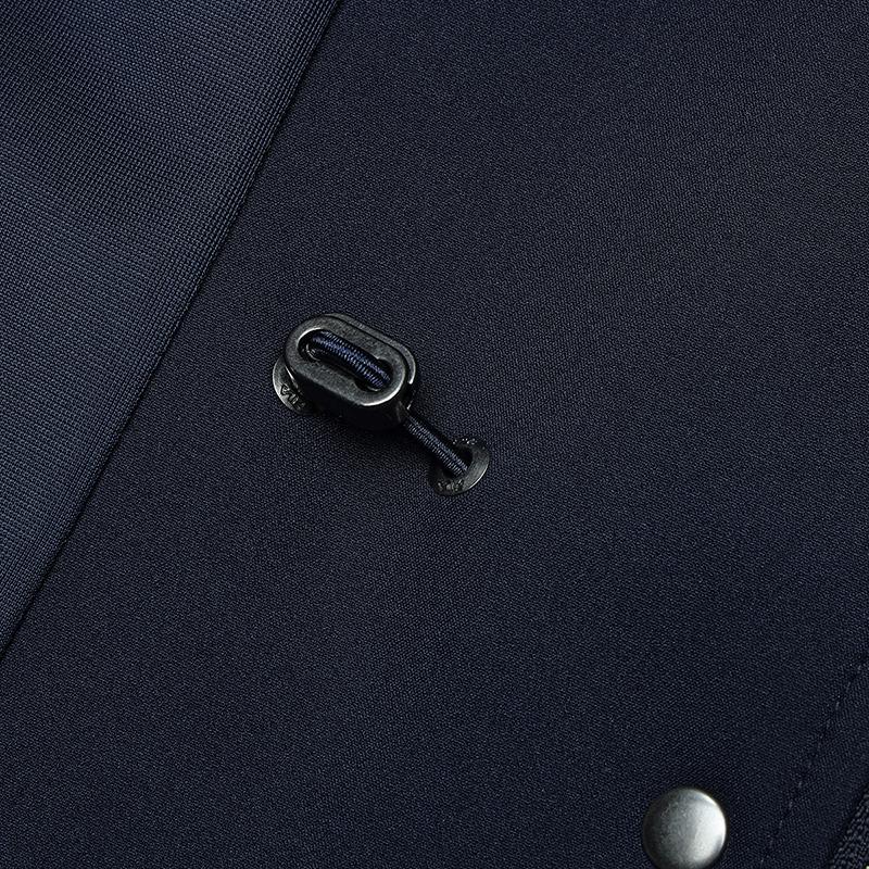 Fila Casual Stand Collar Color Block Jacket Women Jacket Blue F11W514705FNV