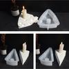 Candle Holder Silicone Molds Cheese Shape Candlestick Mould Craft Supplies Plaster Molds for Table Decorations