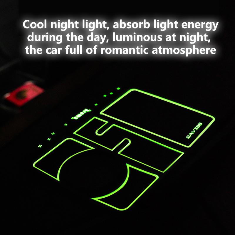 4 In 1 Car Anti-Slip Mat Silicone Dashboard Sticky Non-Slip Phone Holder Mat