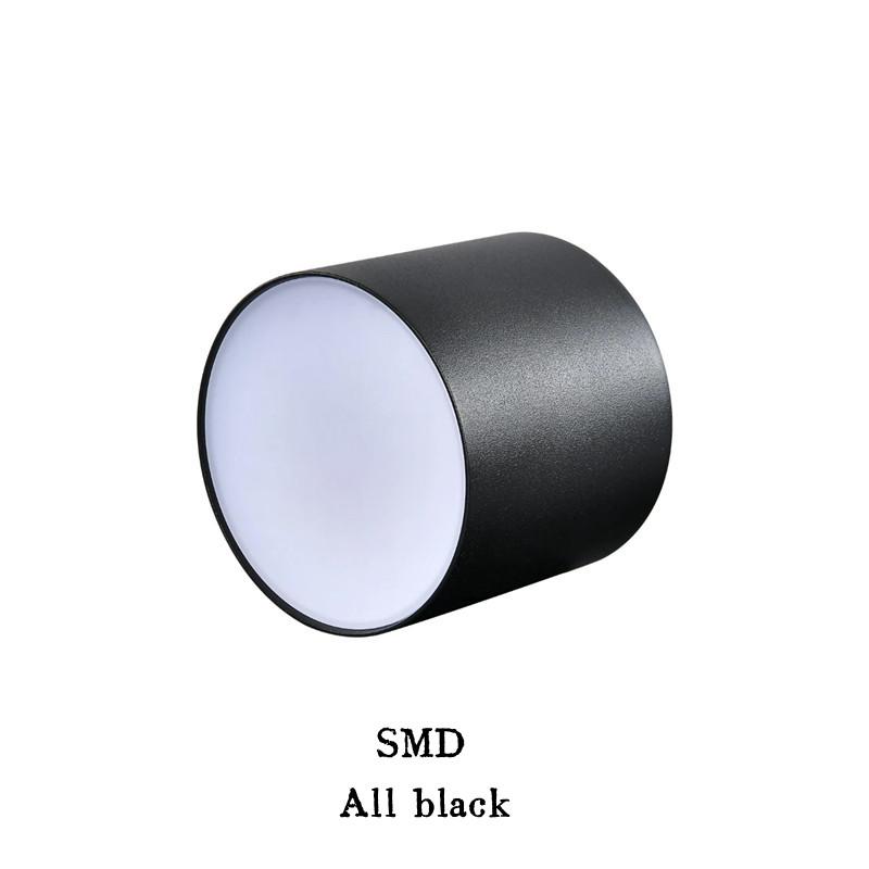 Kulaté LED stropní svítidlo downlight do obývacího pokoje, ložnice, chodby, bodové osvětlení, antireflexní COB/SMD10W12W15W18W24W bytové osvětlení