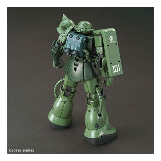BANDAI SPIRITS HG Mobile Suit Gundam THE ORIGIN Zaku II Type C-6/R6 1/144 Scale Color-Coded Plastic