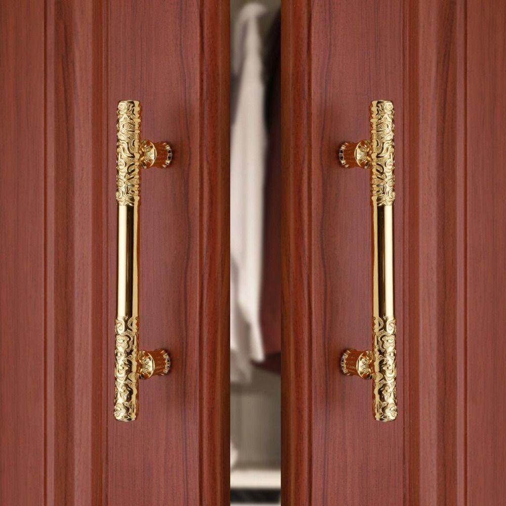 Zinc Alloy Cabinet Door Handle Light Luxurious Solid Antique Kitchen Cupboard Pull High-end Modern Simple Wardrobe Door Handle