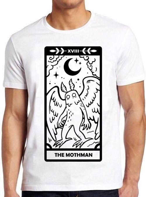 The Mothman Tarot Card Legend Parody Funny Cool Meme Gift Tee T Shirt C1170 XXL