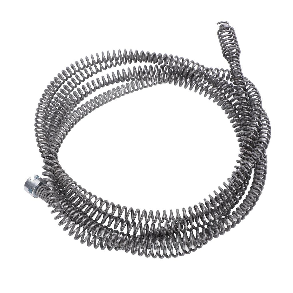 Rensespiralfjærkabel Manganstål Slange Tett Rør Kloakkavløp Rensekabel for