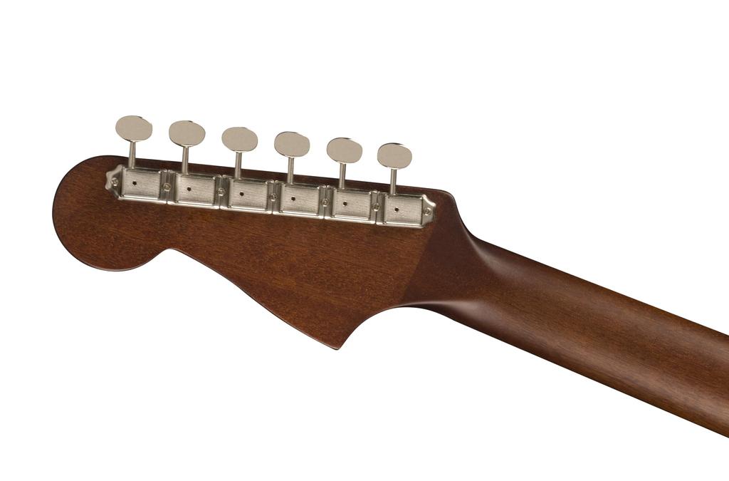 Fender Newporter Player Walnut Gold with Soft Case Acoustic-Electric Guitar, Fingerboard, Pickguard, Natural,