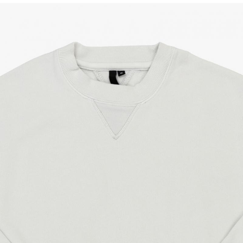 Entire Studio Es2126ri  Box Crew Rice  Box Common Sweatshirt