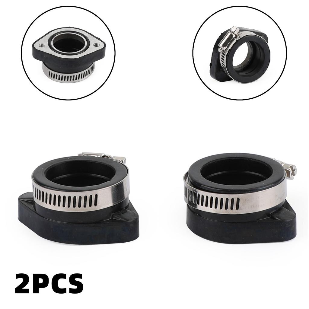 2X Adaptor de admisie a carburatorului Flanșă galerie cu clemă pentru VM24 PE26 PE28 PWK 28Mm