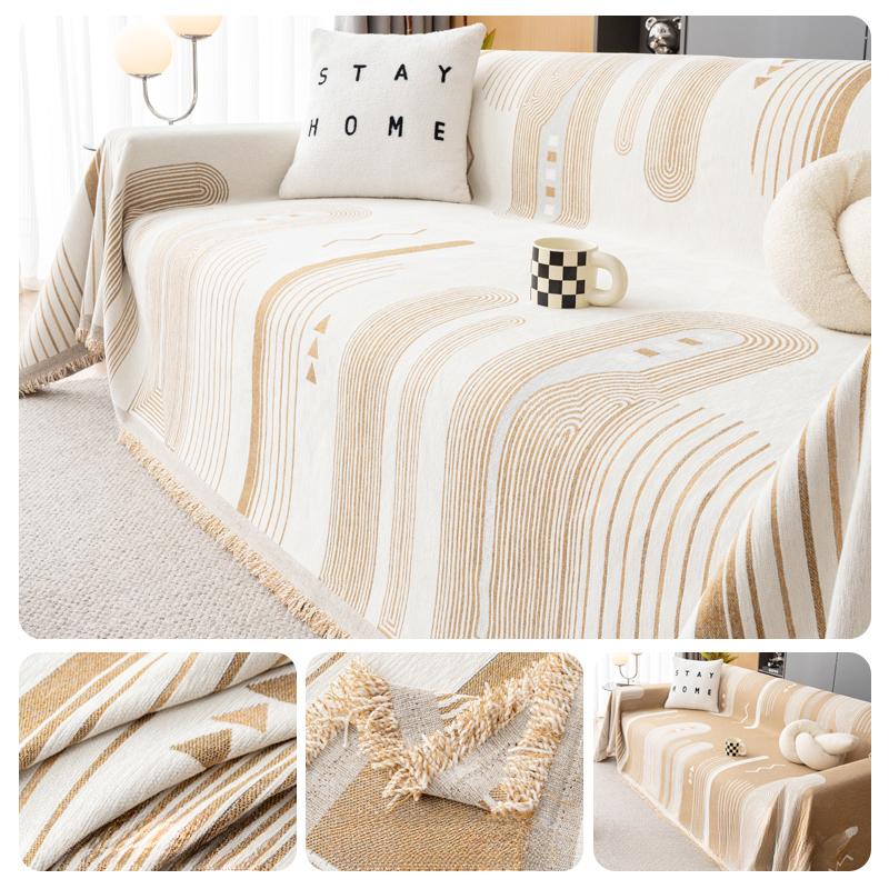 

High-end Sofa Cover Cloth for All Seasons, New Type of Anti-cat Scratch Sofa Cushion, Sofa Cover, One-piece Sofa Cover 180*130cm