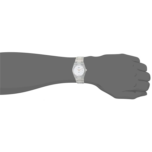 Tissot PRX (Pearl X) Men's Watch with Silver Dial and Bracelet, Officially Imported, T1374101103100