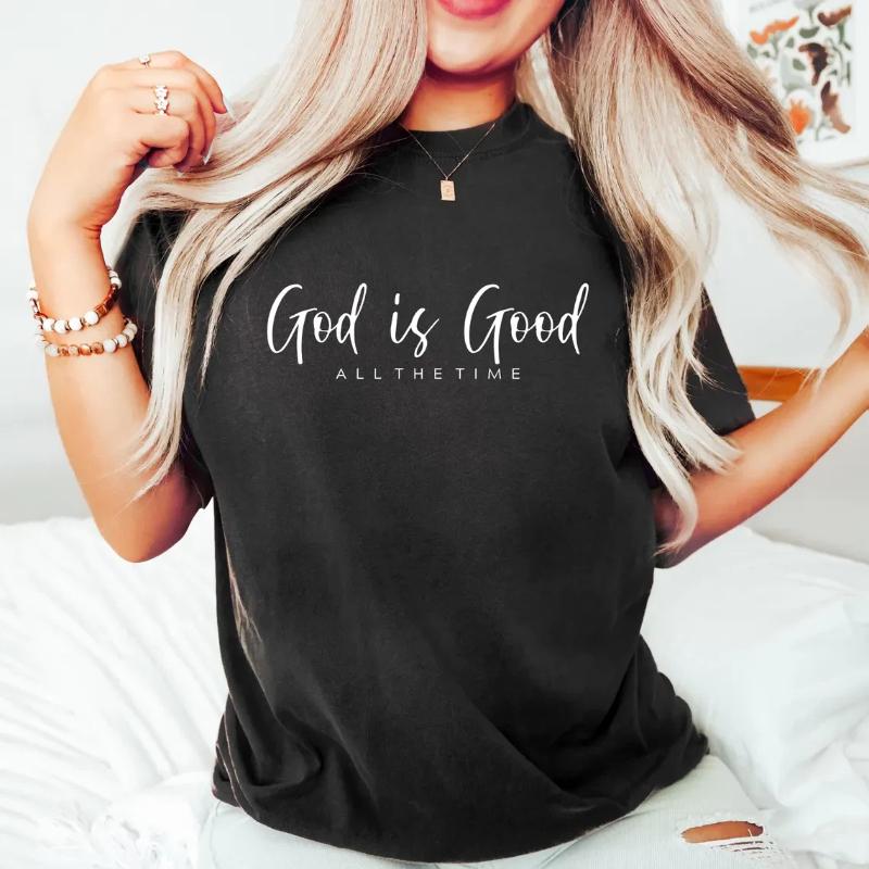 God is Goed Shirt, Altijd Shirt, Christelijk Shirt, Inspirerend Shirt, Bijbelvers, Christelijk Shirt Jezus Shirt