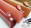 Genuine Leather Pencil Case with Colorful Leather Pencil Cute and Adult Made in Japan with Tanned Perfect Gift for Men and Perfect for Employment or