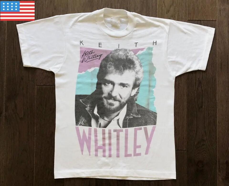 Country Music Keith Whitley TShirt White Unisex Size S5XL Shirt AT4052 Unisex T-Shirt S