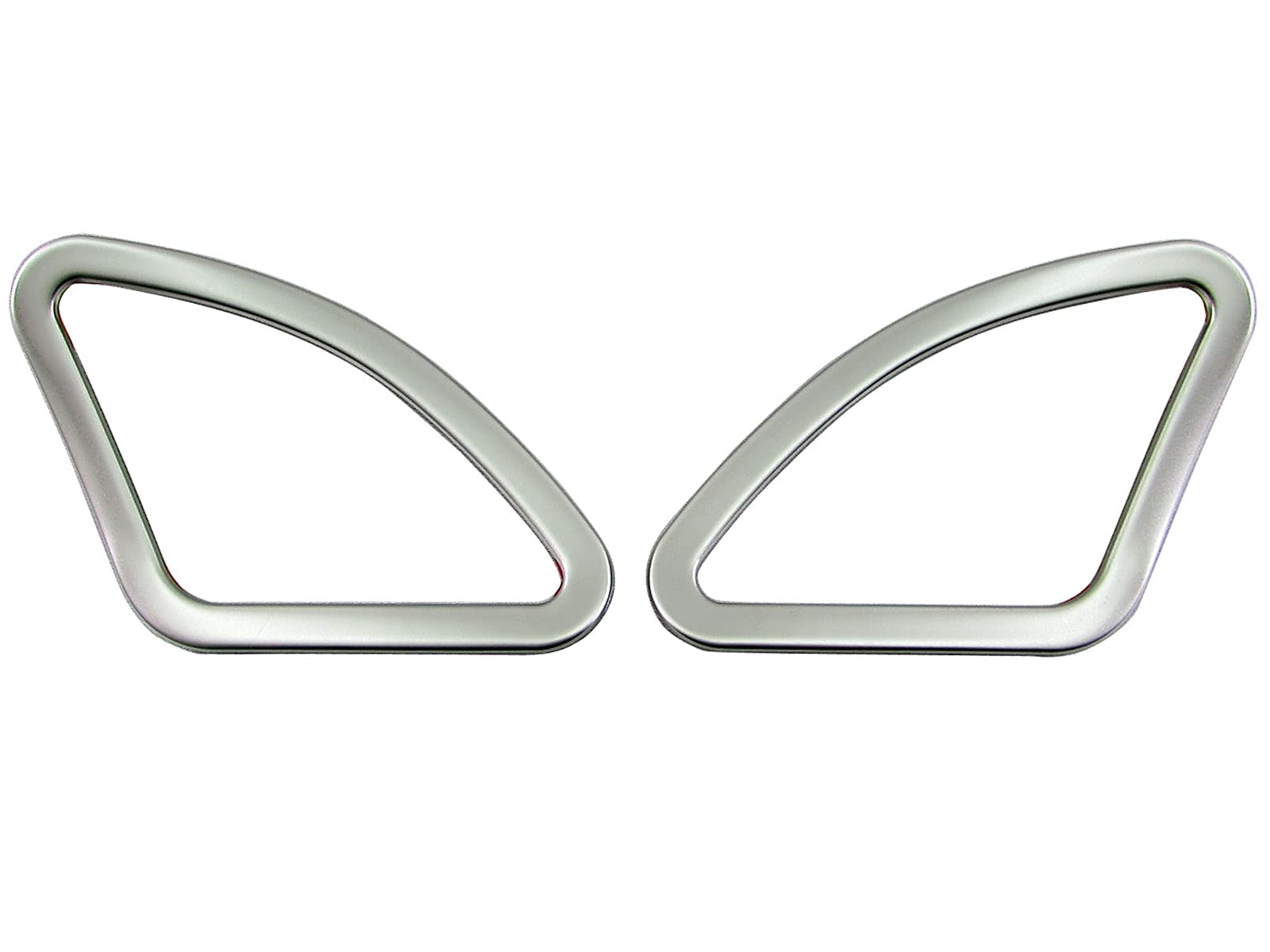 BRIGHTZ Kicks P15 Кольцо для твитера из нержавеющей стали, 2 шт., сатиновое серебро [SPEAKER-091] 15