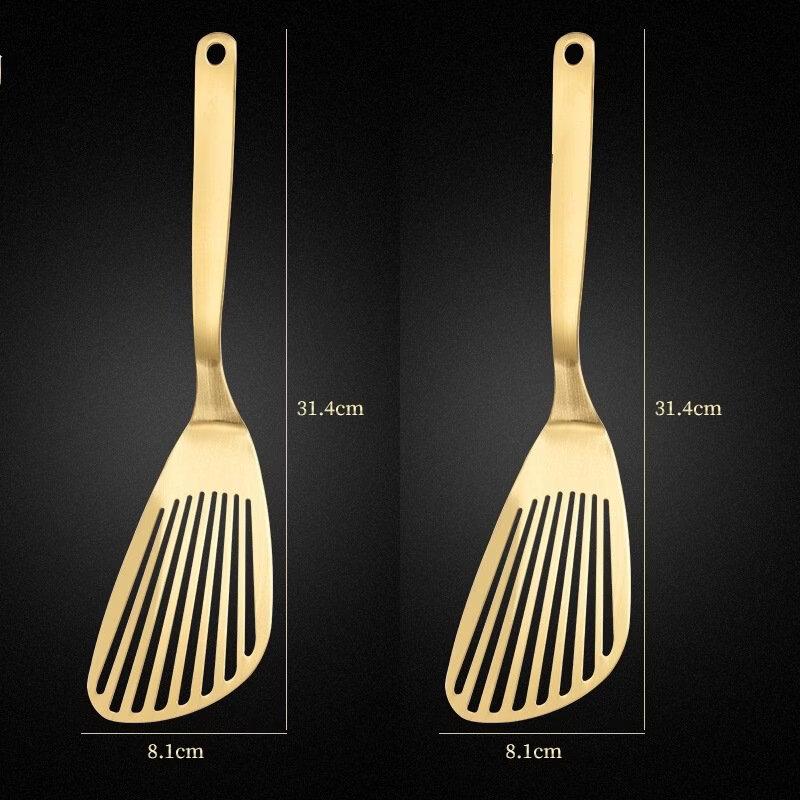 Wutuo 304 Stainless Steel Butterfly Spatula Set