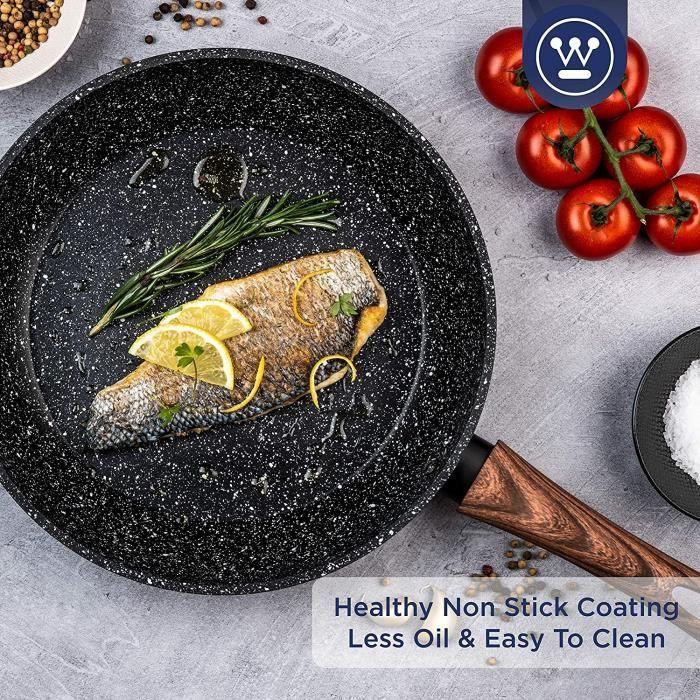 Poêle Induction - WESTINGHOUSE - 20cm - Antiadhésive en Pierre - Compatible Tous Feux - Edition Spéciale