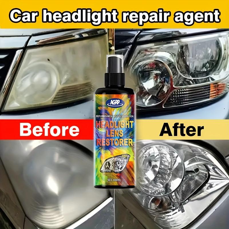 Universal Car Headlight Lens Restoration Kit | High-Efficiency Oxidation Remover | Fast  Restoration | Innovative Polishing Solution