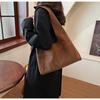 Large-capacity, Niche, Retro Commuter Single-shoulder, Underarm, Hand-held Tote Bag