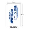 Herbal Tattoo Stickers, Juice Tattoo Stickers, Semi-Permanent English Letter Tattoo Stickers Tattoo