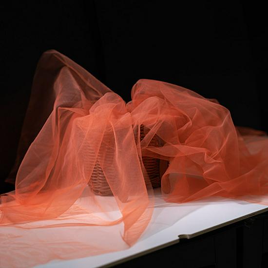 Fairy Mist Soft Tulle Fabric: Handmade Solid Color Lace Veil for Clothing DIY Projects