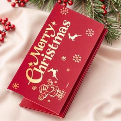 Christmas Money Envelopes Winter Holiday Money Holder Envelope Reusable Creative Holiday Decor Christmas Party Favors For