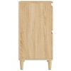 Sideboards 3 pcs Sonoma Oak 60 x 35 x 70 cm engineered wood