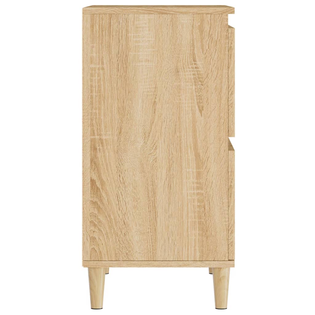 Sideboards 3 pcs Sonoma Oak 60 x 35 x 70 cm engineered wood