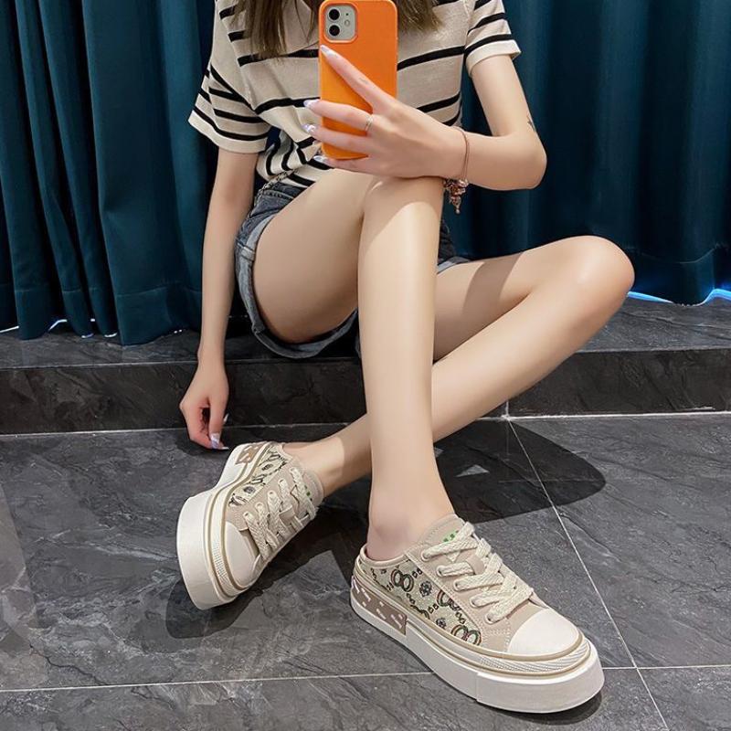 Fashion Slides Height Women's Slippers And Ladies Sandals Non Slip Shoes Wholesale Cheap Liquidation Premium Sale Designer Luxury